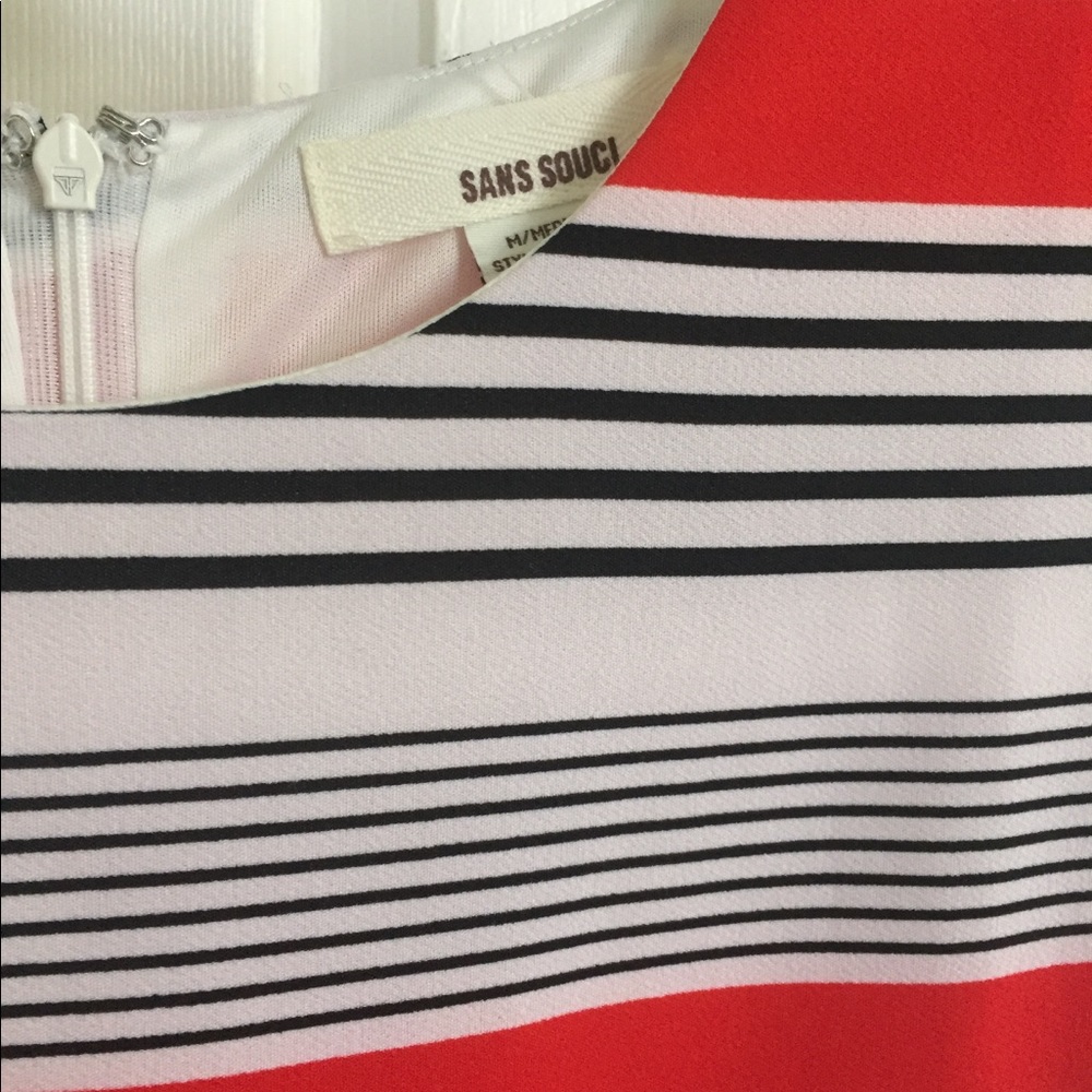 Shift Dress, striped